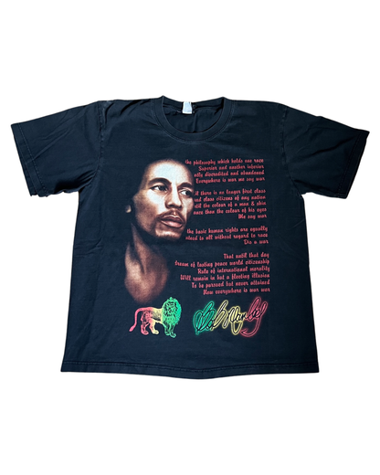 Vintage 90s Bob Marley Philosophy Tee