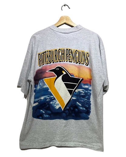 Vintage 90s Pittsburgh Penguins Double Sided Tee
