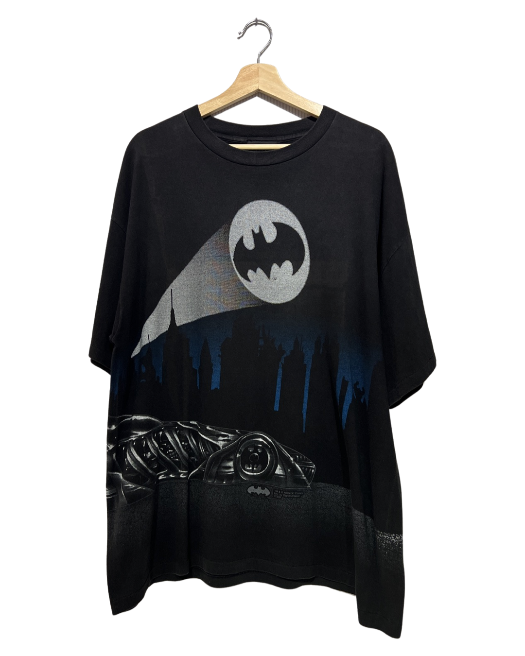 Vintage 1995 Batman All Over Print Movie Promo Tee