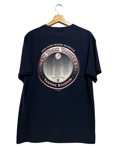 Vintage 2002 New York Yankees Dates Tee