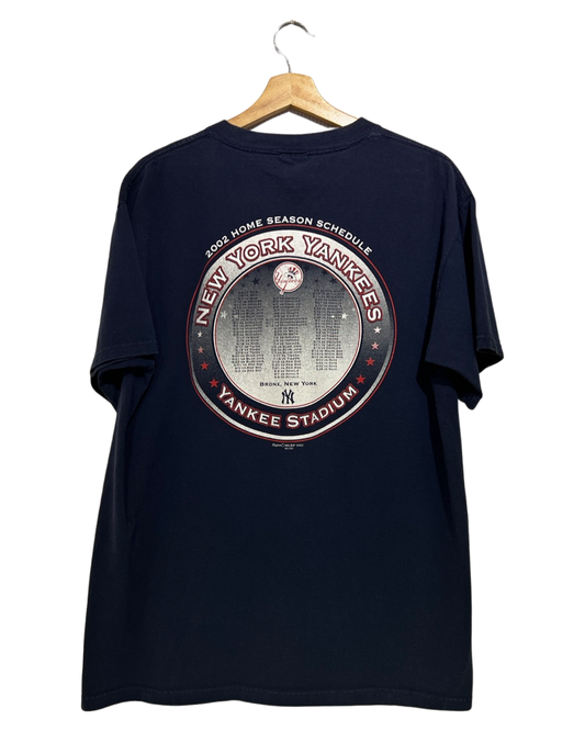 Vintage 2002 New York Yankees Dates Tee