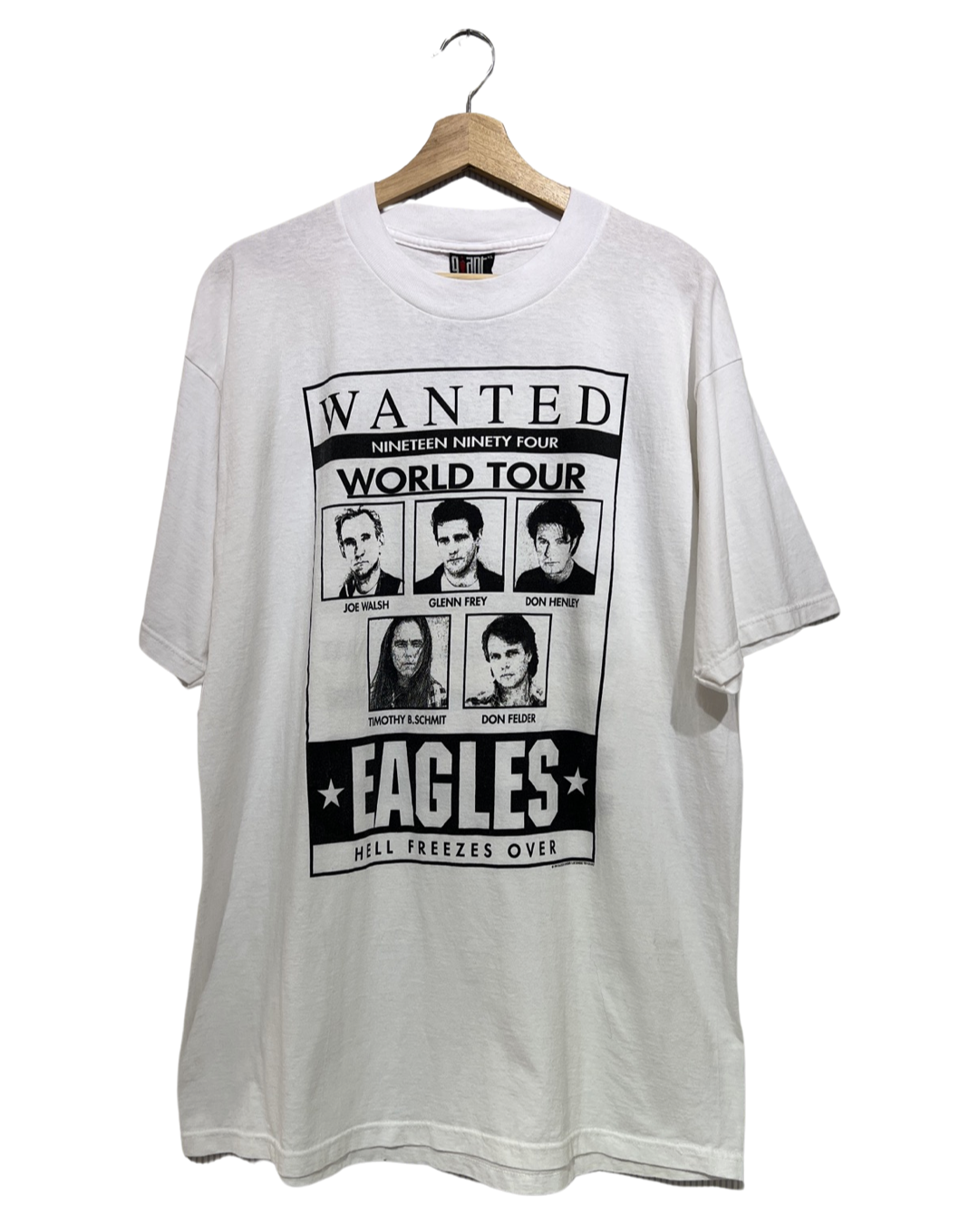 Vintage 1994 The Eagles Hell Freezes Over Tour Tee