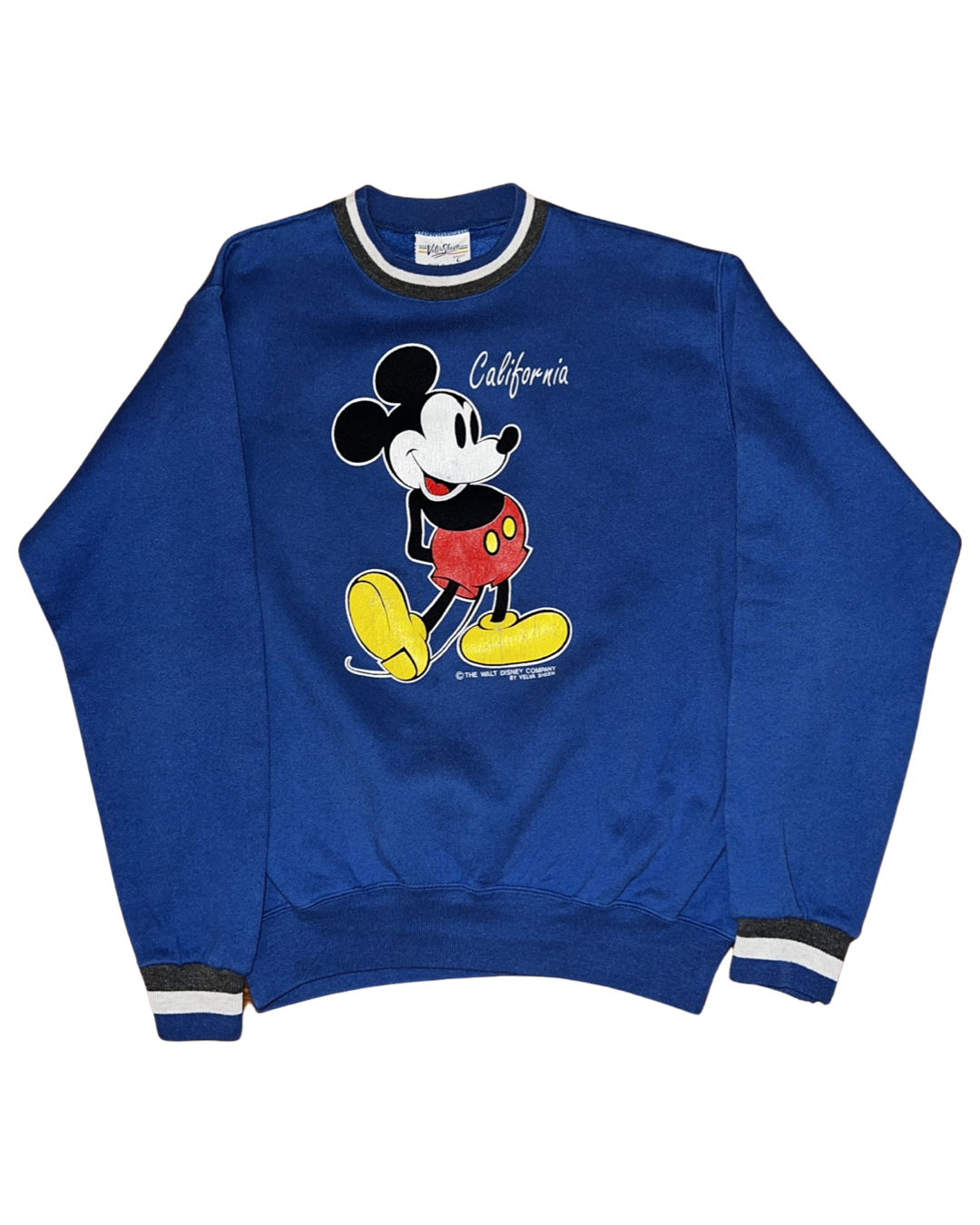 Vintage 90s Mickey Mouse California Crewneck KIF Vintage