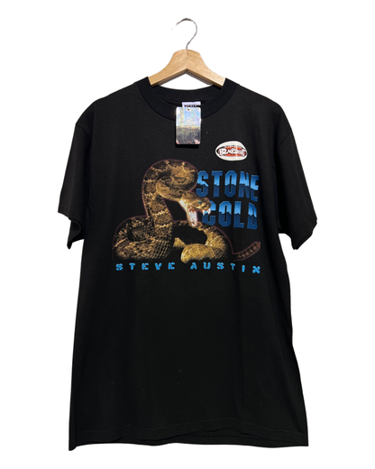 Vintage 1998 DS WWF Stone Cold Steve Austin Snake Tee