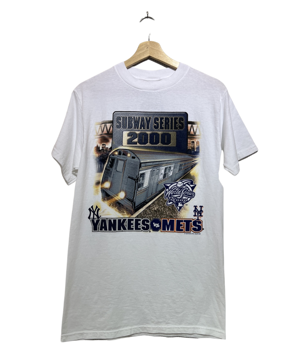 Vintage 2000 Yankees vs Mets Subway Series Tee KIF Vintage