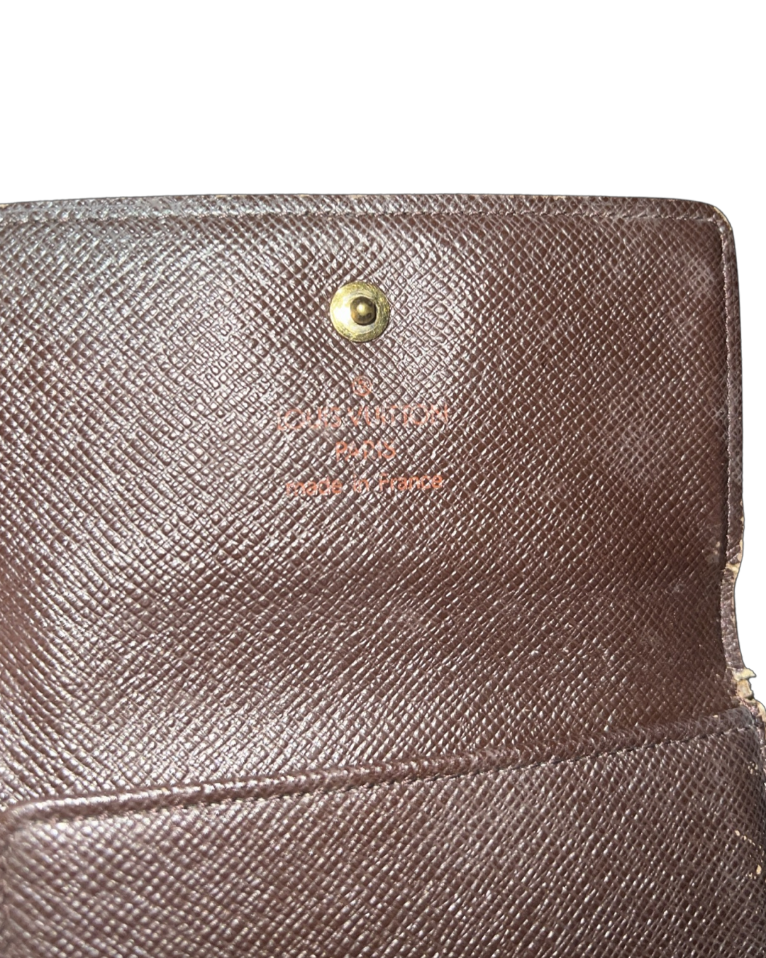 Vintage 90s Louis Vuitton Damier Tri-Fold Wallet