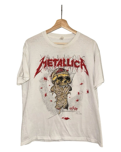Vintage 1989 Metallica Pushead Landmine Tour Tee
