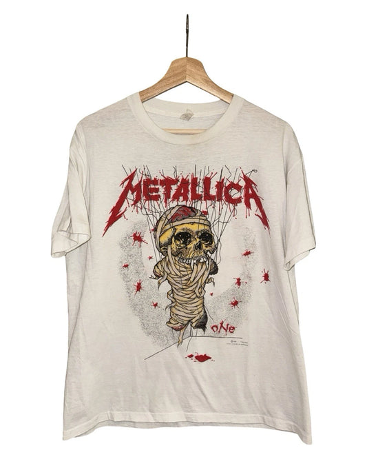 Vintage 1989 Metallica Pushead Landmine Tour Tee