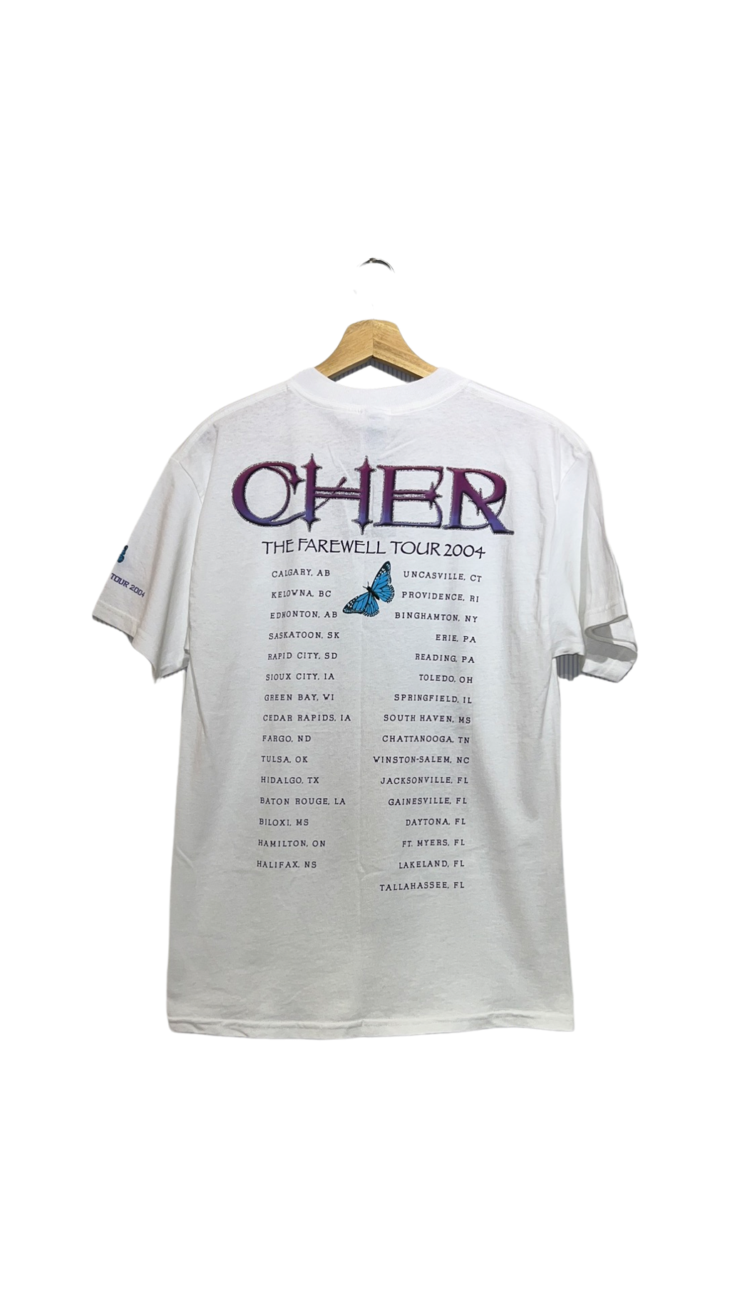Vintage 2002 Cher Official Farewell Tour Tee KIF Vintage