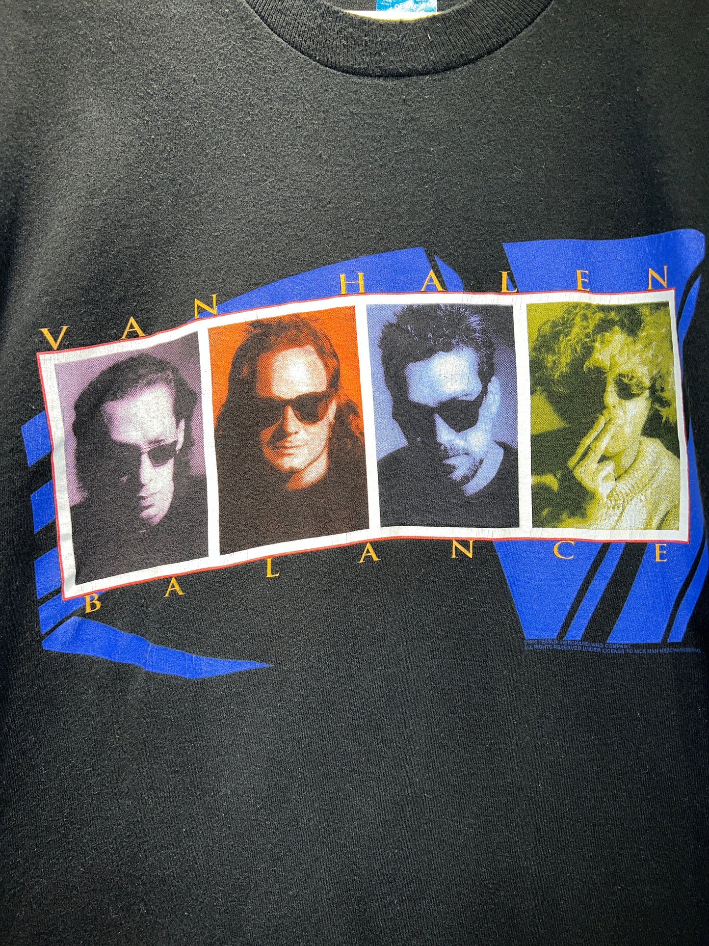 Vintage 1995 Van Halen Balance Tour Tee