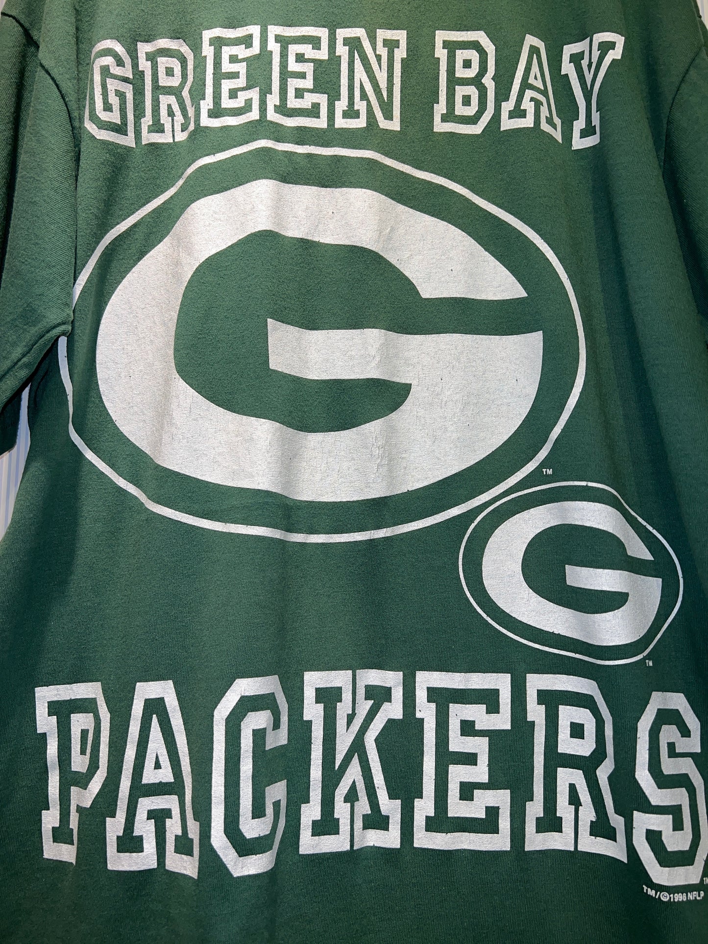 Vintage 1996 Green Bay Packers Big Logo Tee