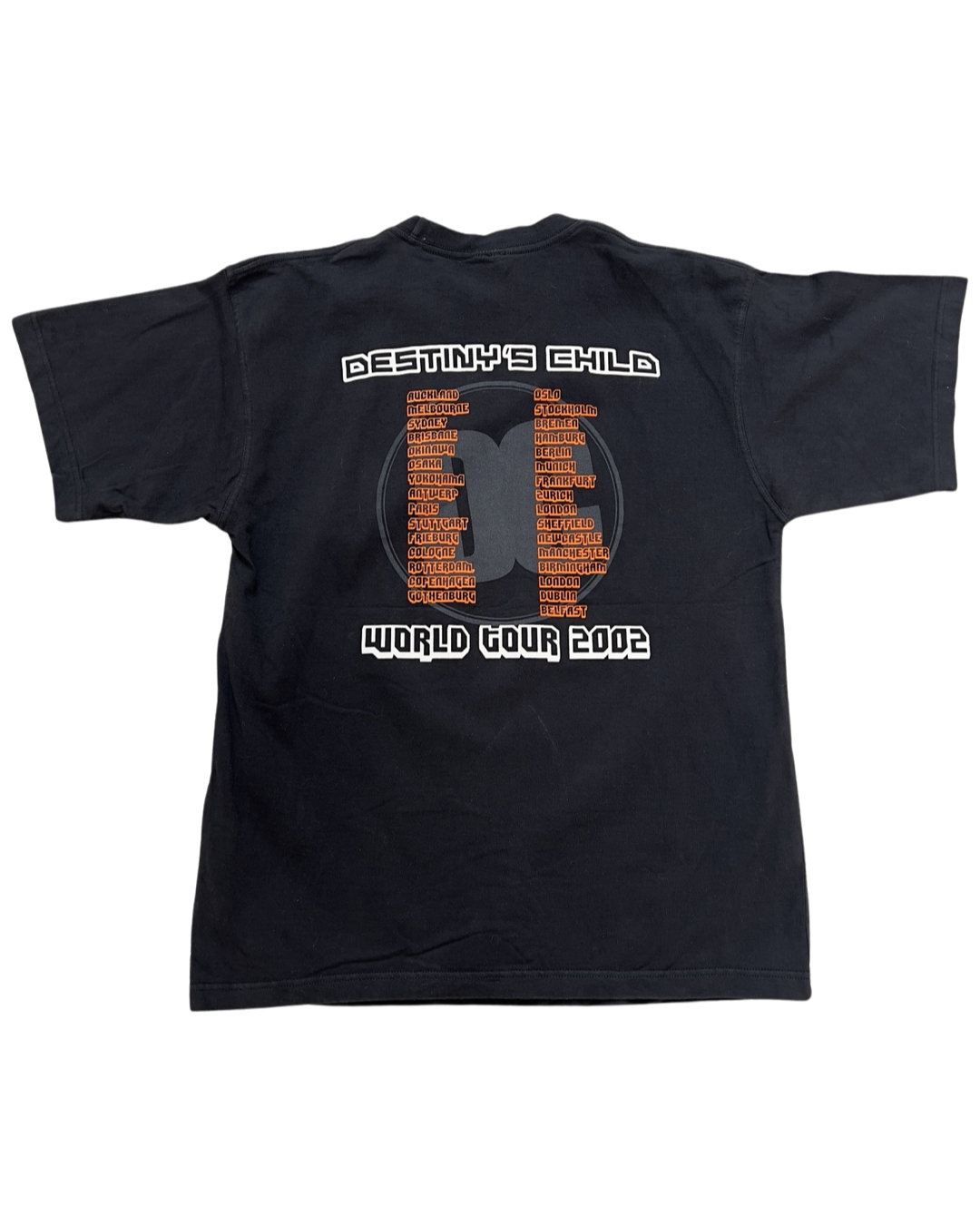 Vintage 2002 Destinys Child European Tour Tee