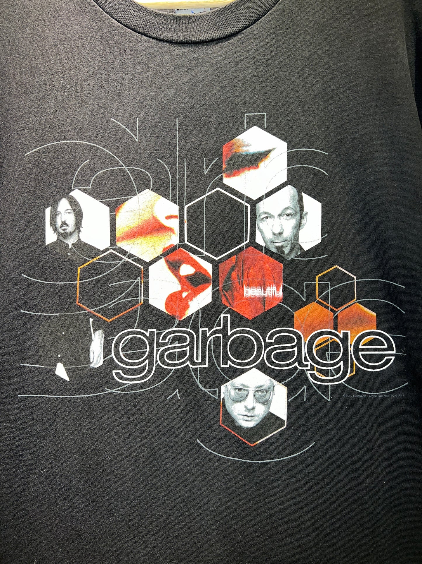 Vintage 2002 Garbage Band Tour Tee