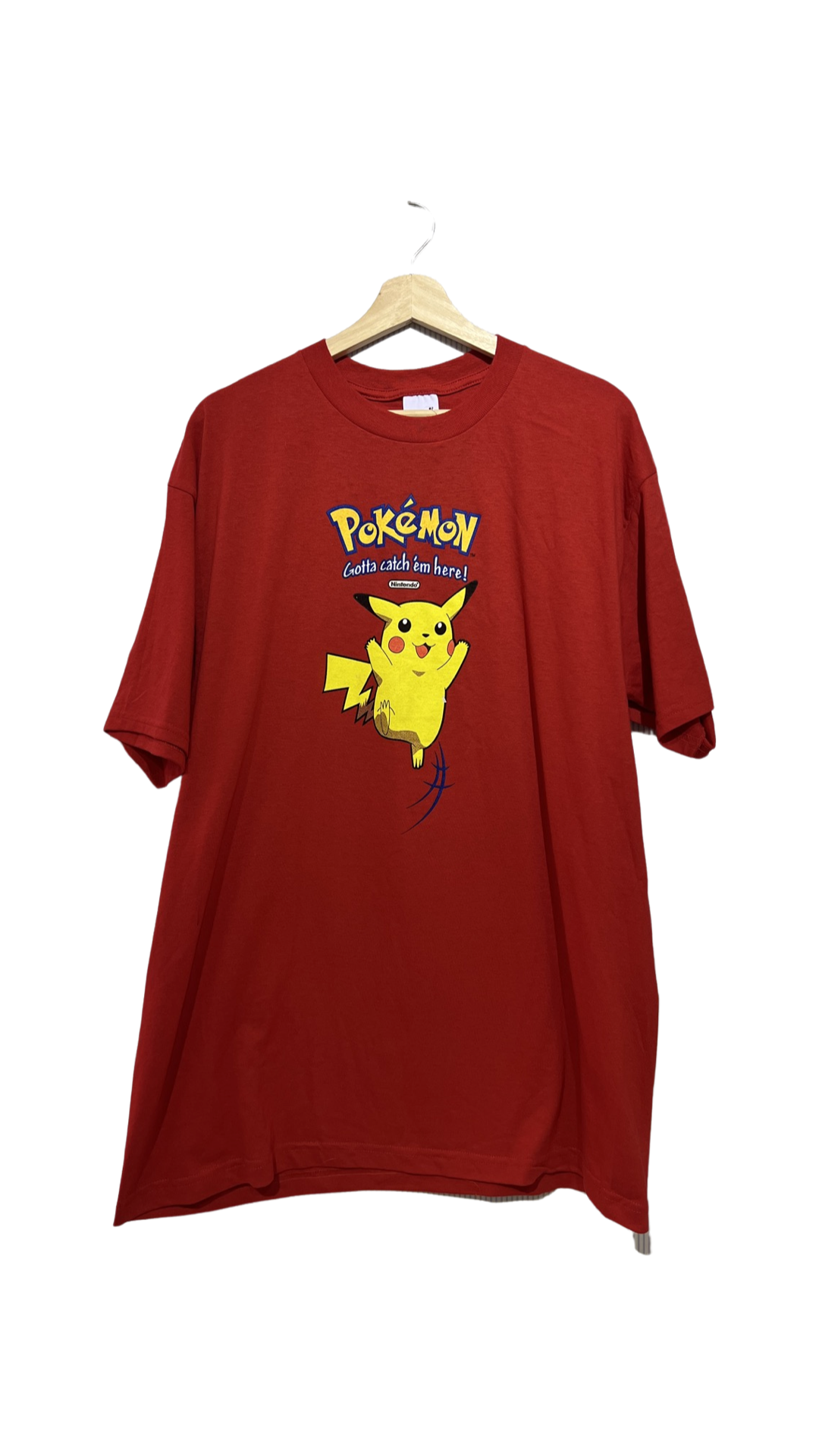 Vintage Rare 1999 Pokemon Burger King Promo Tee