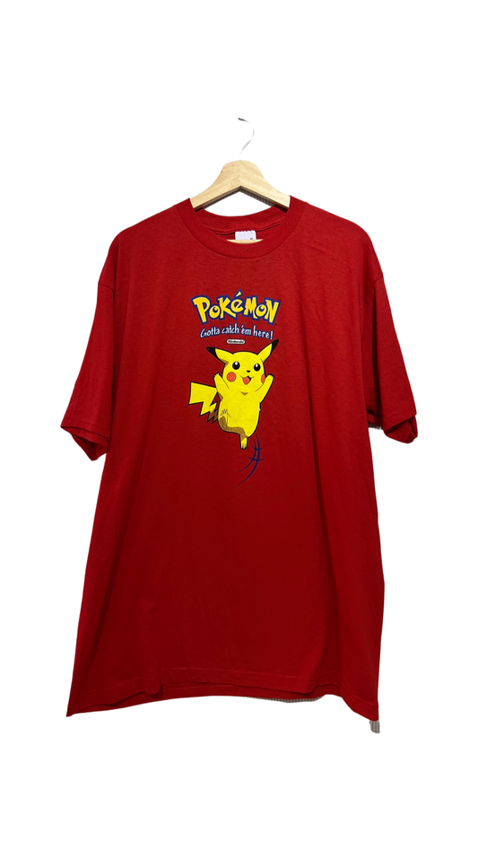 Vintage Rare 1999 Pokemon Burger King Promo Tee