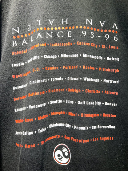 Vintage 1995 Van Halen Balance Tour Tee