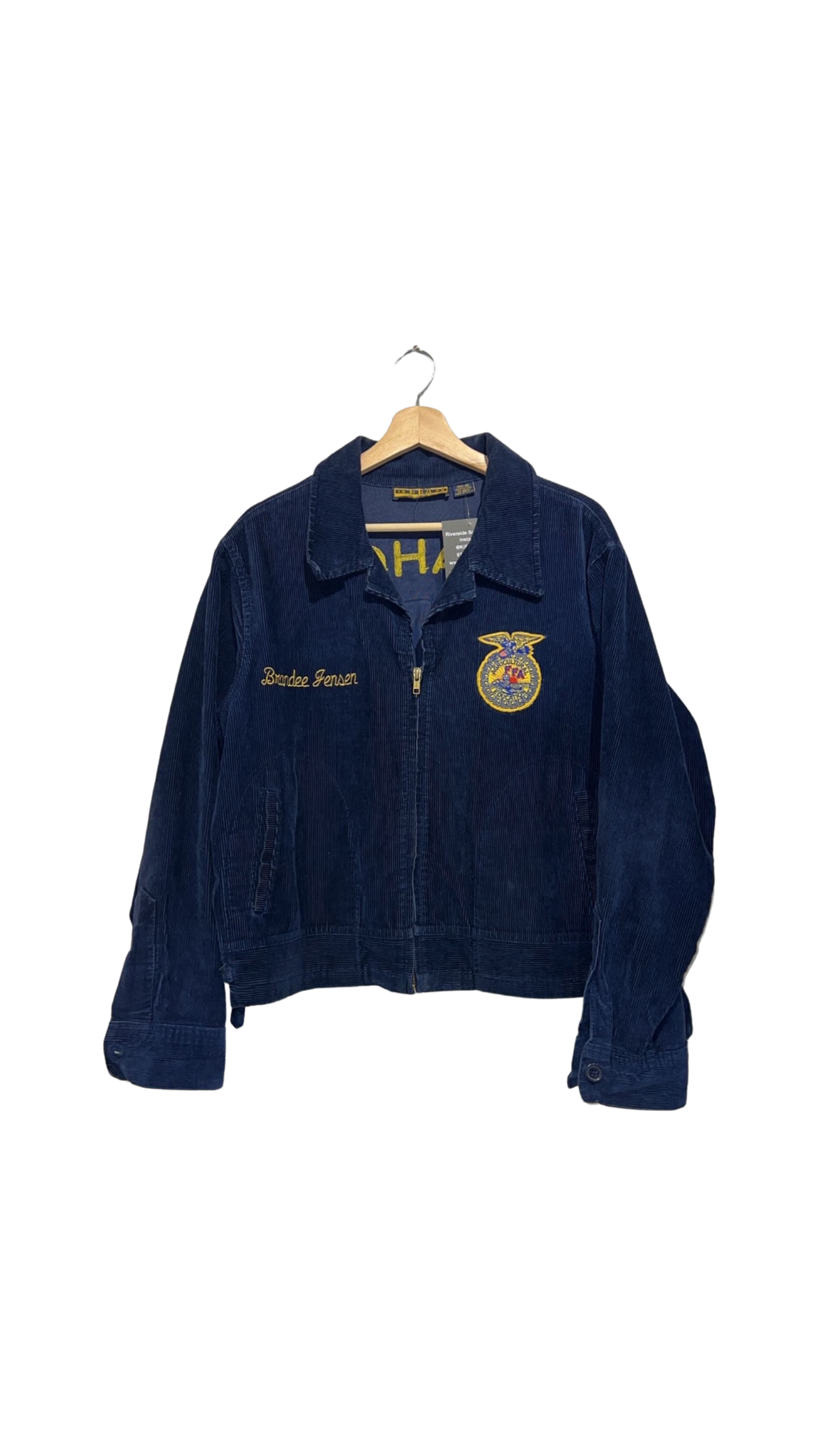 Vintage 70s Corduroy Agriculture Idaho Community Jacket KIF Vintage