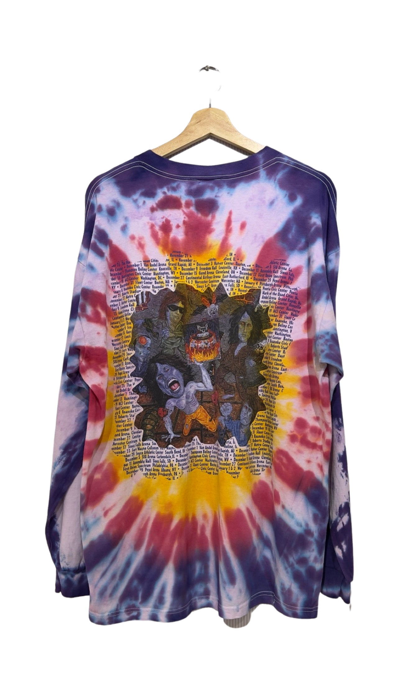 Vintage 1998 Aerosmith Little South Of Sanity L/S Tee