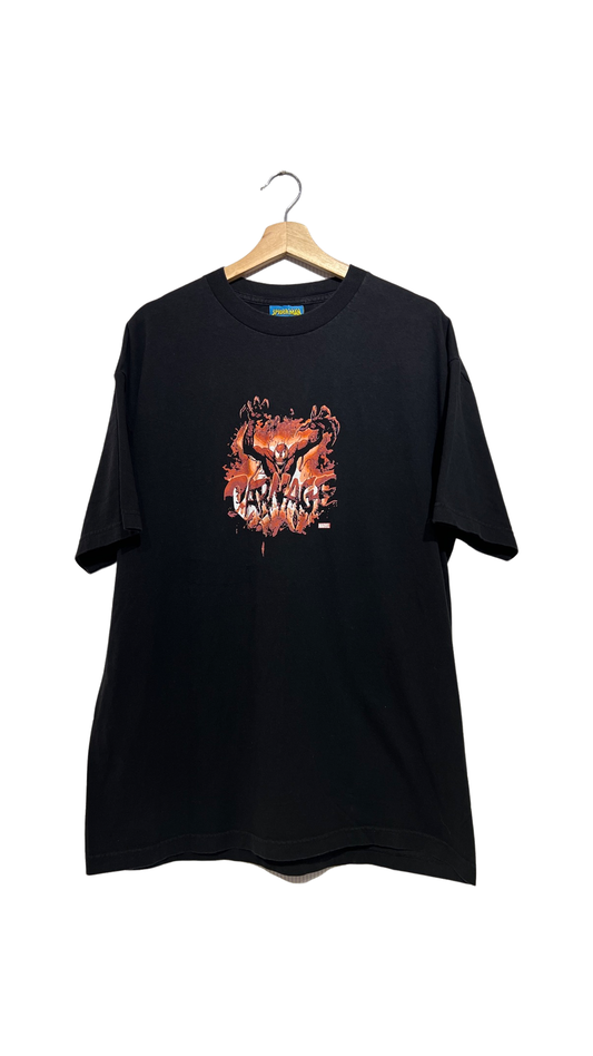 Vintage Rare 2006 Carnage Marvel Logo Tee