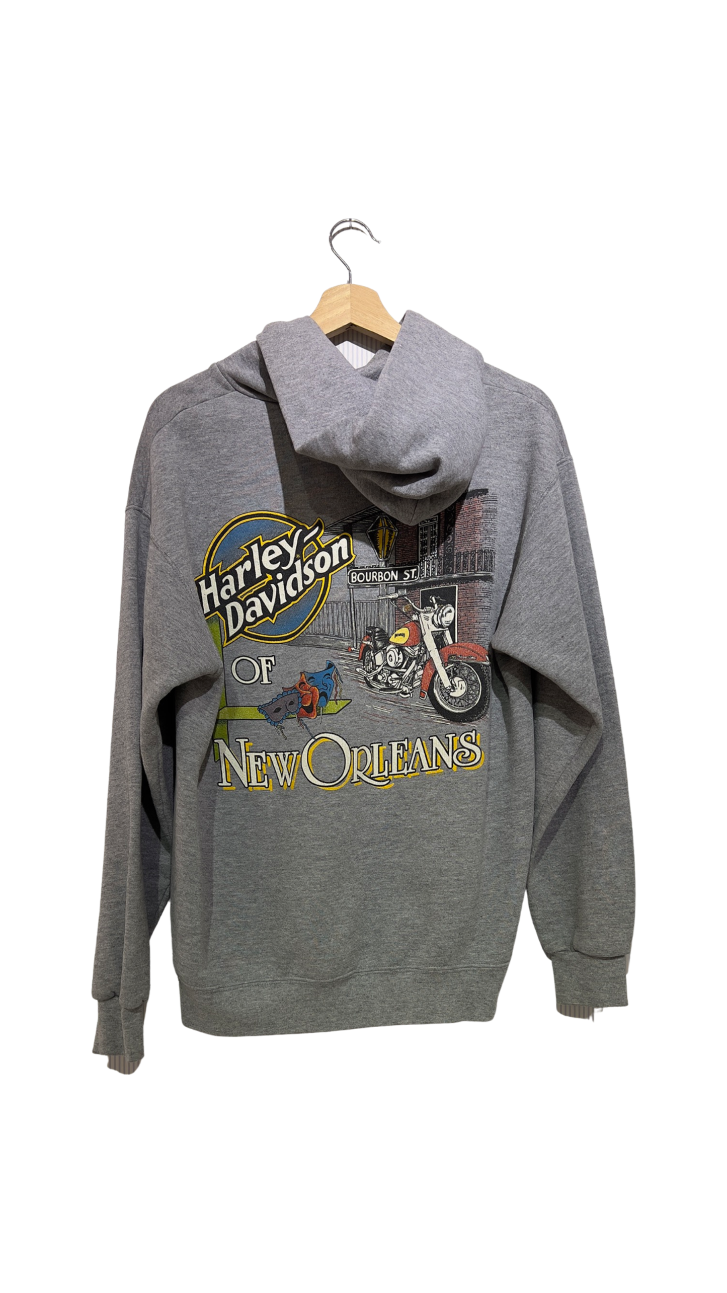 Vintage 1999 Harley Davidson New Orleans Hoodie
