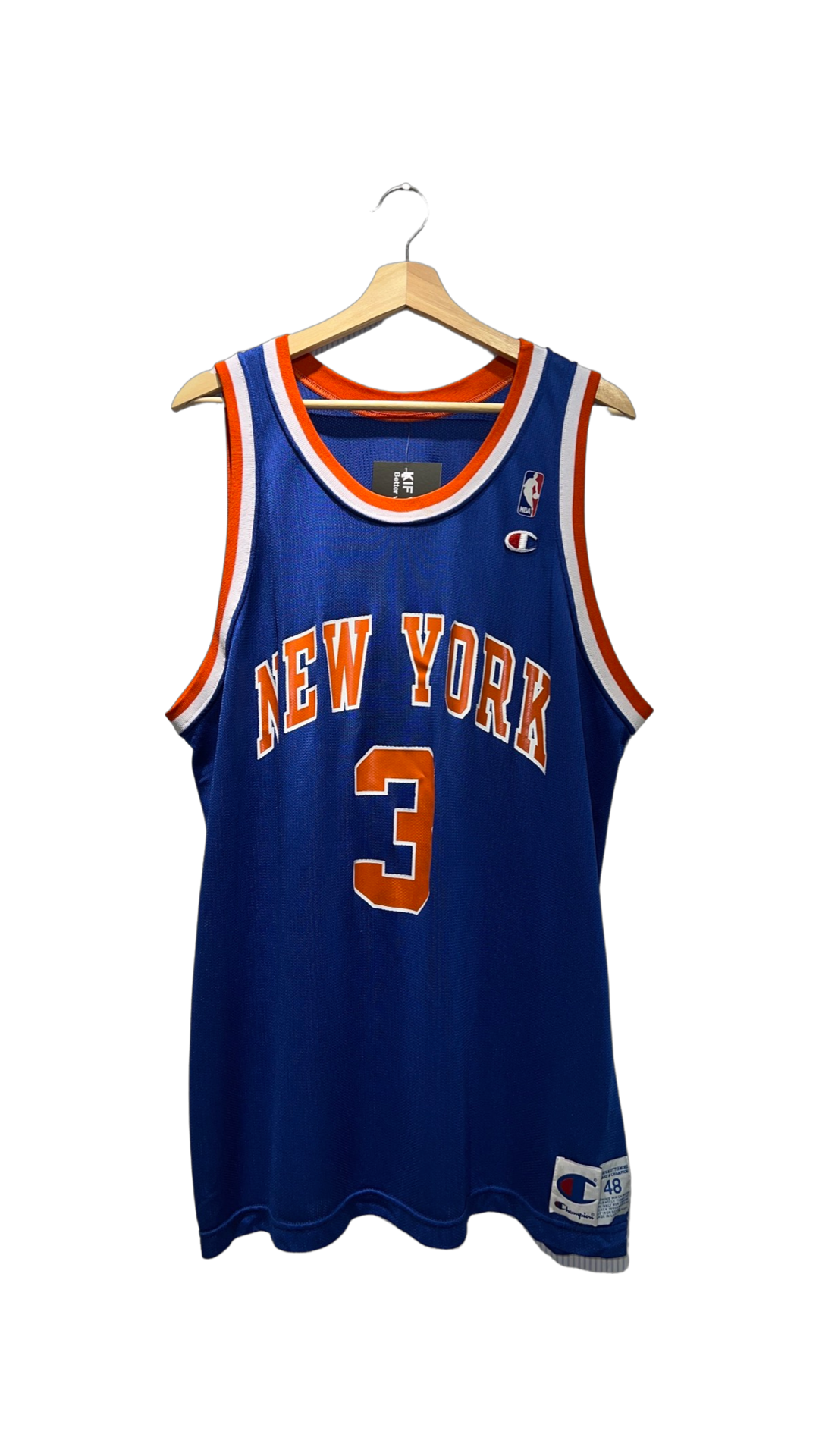Vintage 90s Knicks John Starks Champion Jersey