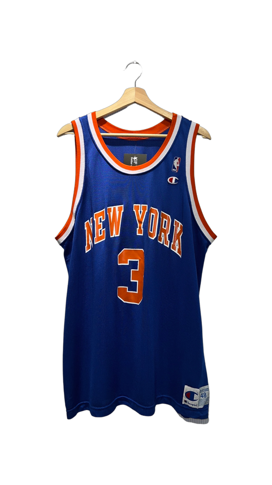 Vintage 90s Knicks John Starks Champion Jersey