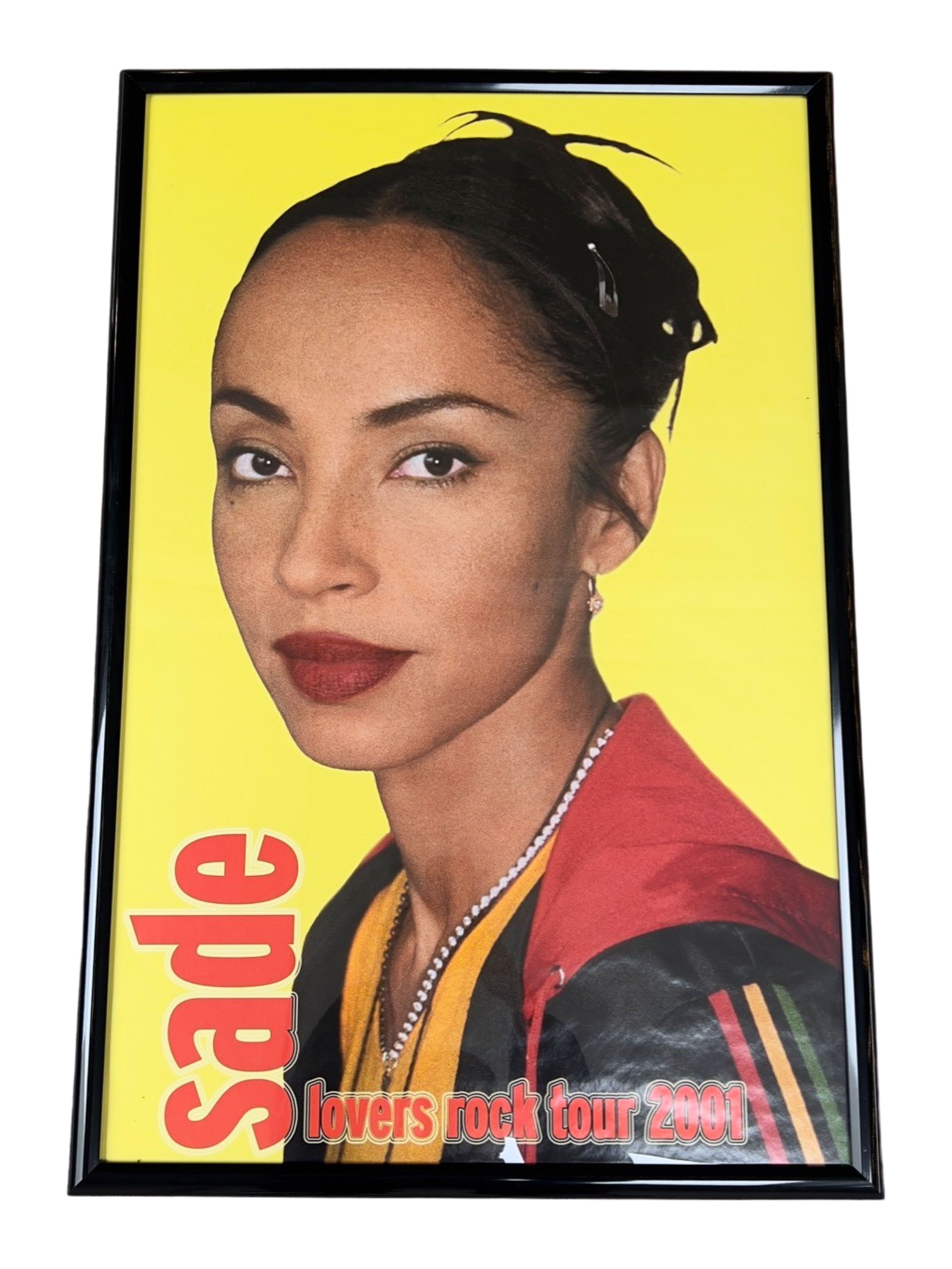 Vintage 2001 Sade Lovers Rock Official Tour Poster KIF Vintage