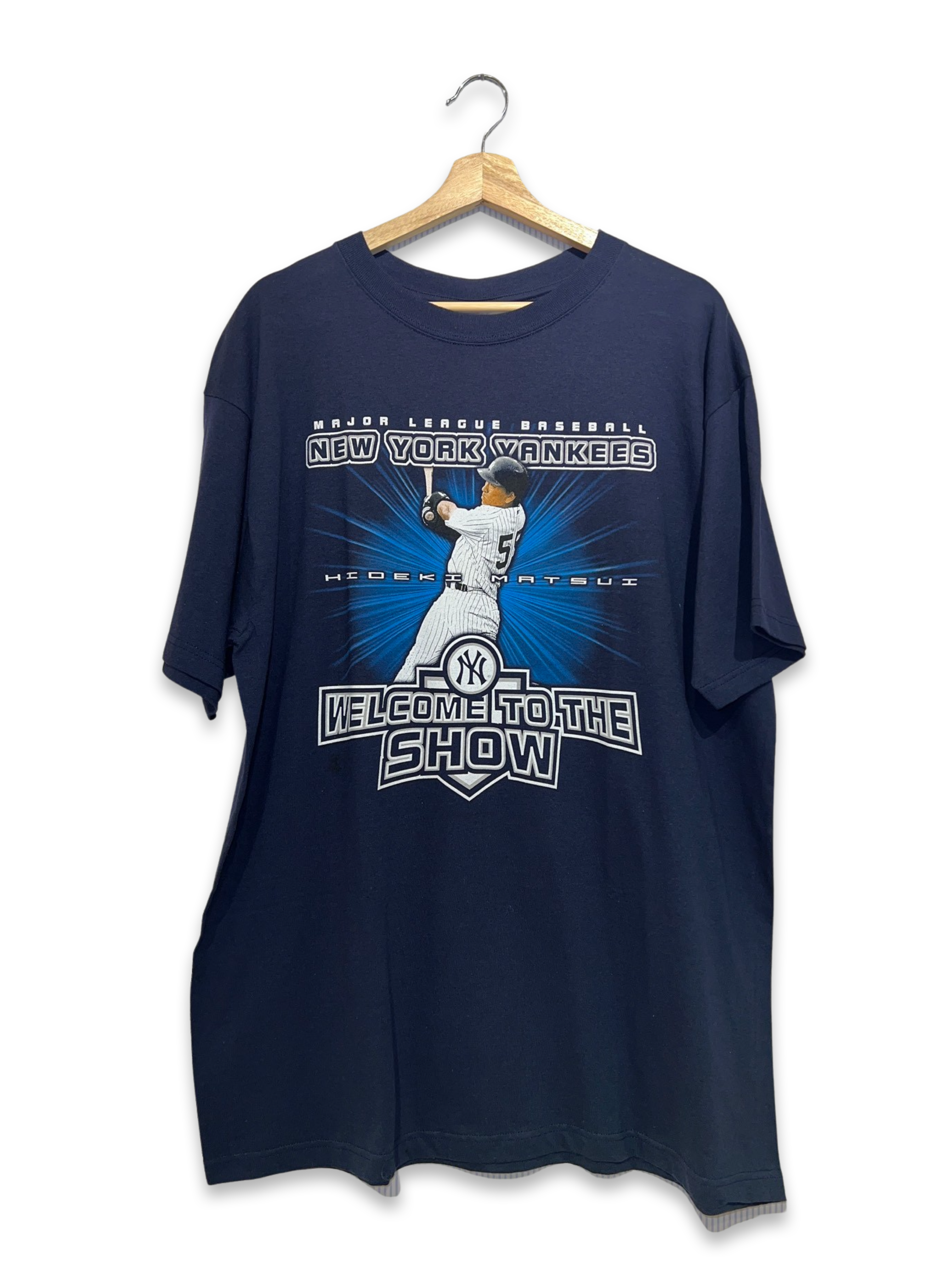 Vintage 2003 DS New York Yankees Hideki Matsui Tee Vintage Woodbury
