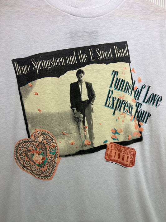 Vintage 1988 Bruce Springsteen Tunnel Of Love Tee