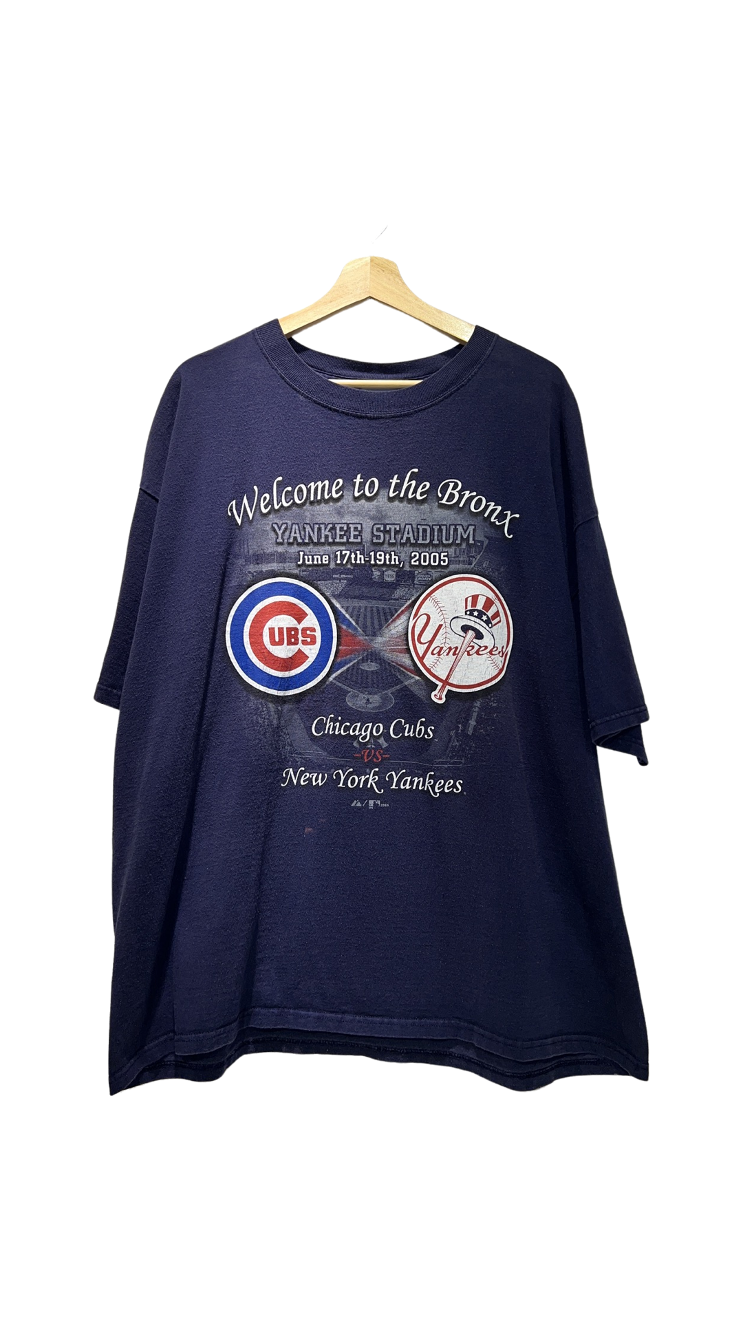 Vintage 2005 Cubs vs Yankees Promo Tee KIF Vintage