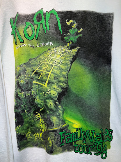 Vintage 1998 Korn Family Values LS Tour Tee