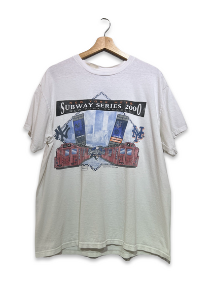 Vintage 2000 New York Subway Series Tee