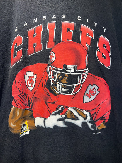 Vintage 90s Kansas City Chiefs Double Sided Tee