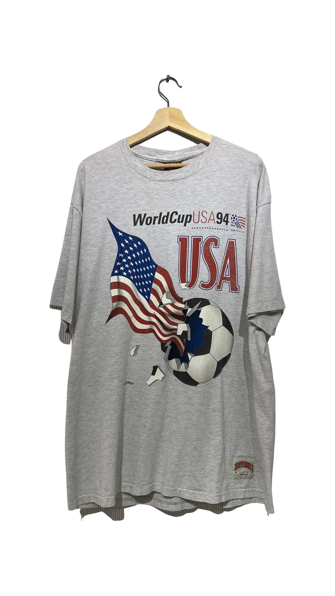 Vintage 1994 FIFA USA World Cup Double Sided Promo Tee KIF Vintage
