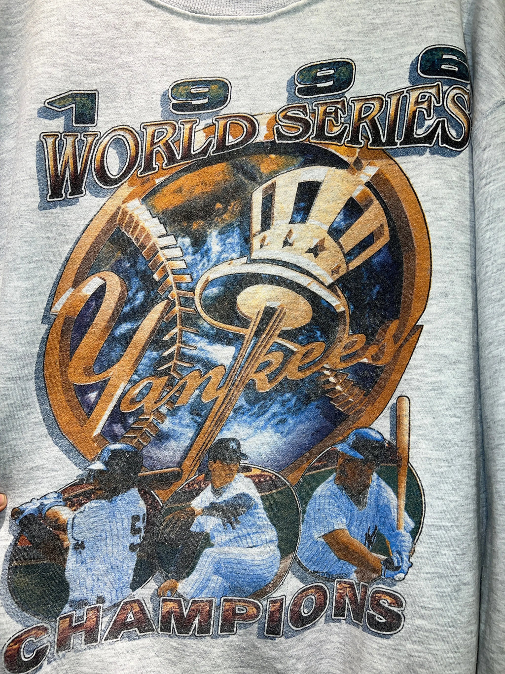 Vintage Rare 1996 New York Yankees Crewneck KIF Vintage