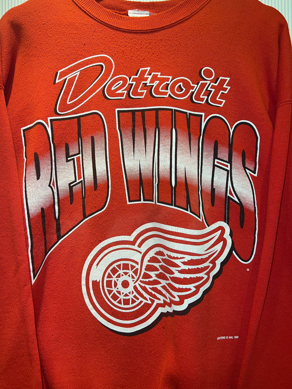 Vintage 90s Detroit Red Wings Crewneck KIF Vintage