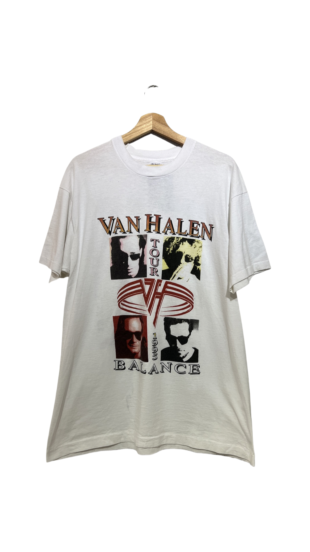 Vintage 1995 Van Halen Balance Tour Teee