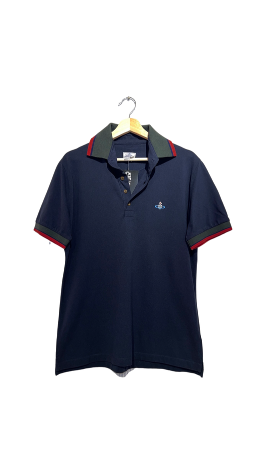 Archive 90s Vivienne Westwood Navy Polo