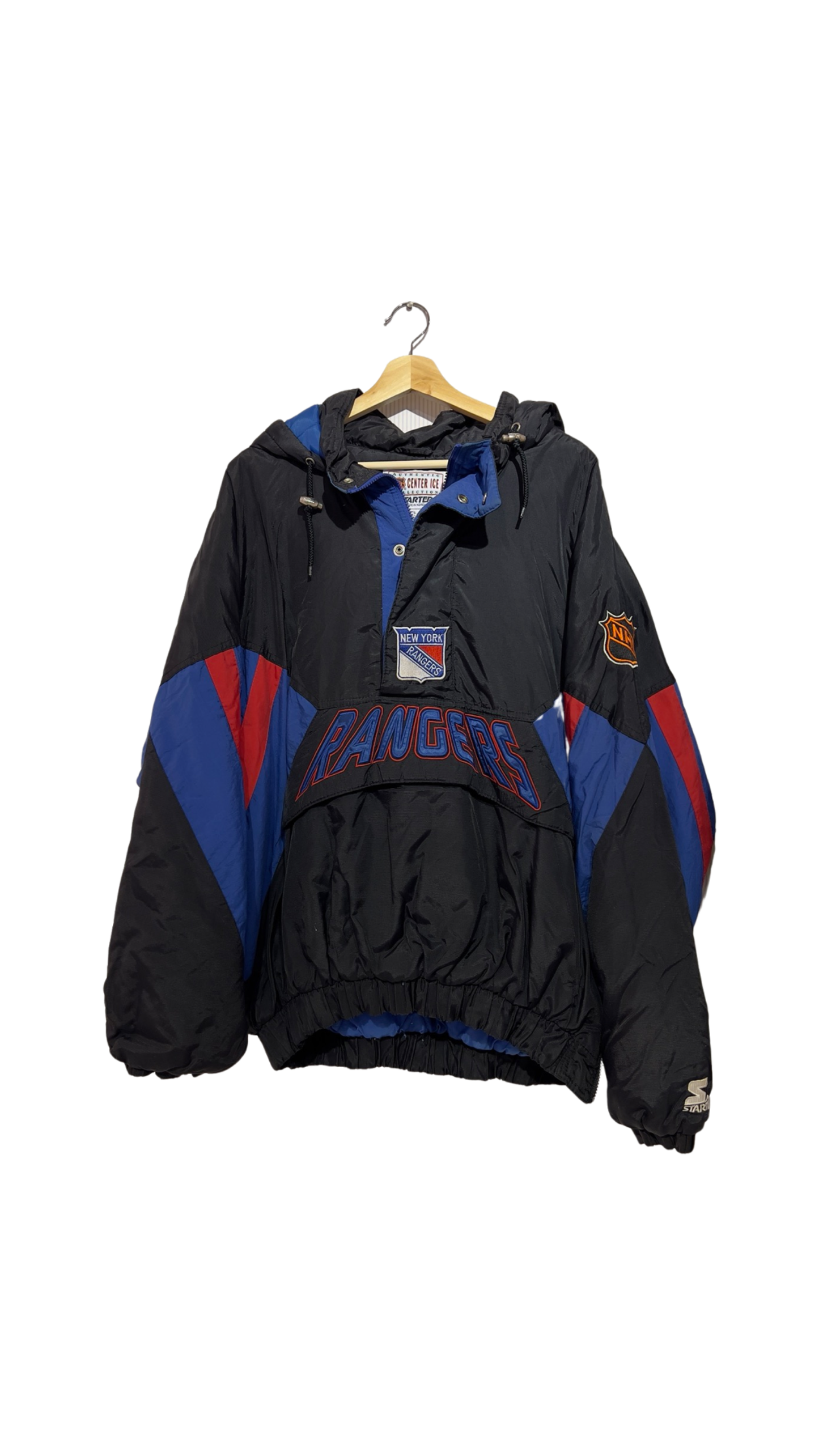 Vintage 90s New York Rangers Center Ice Starter Jacket