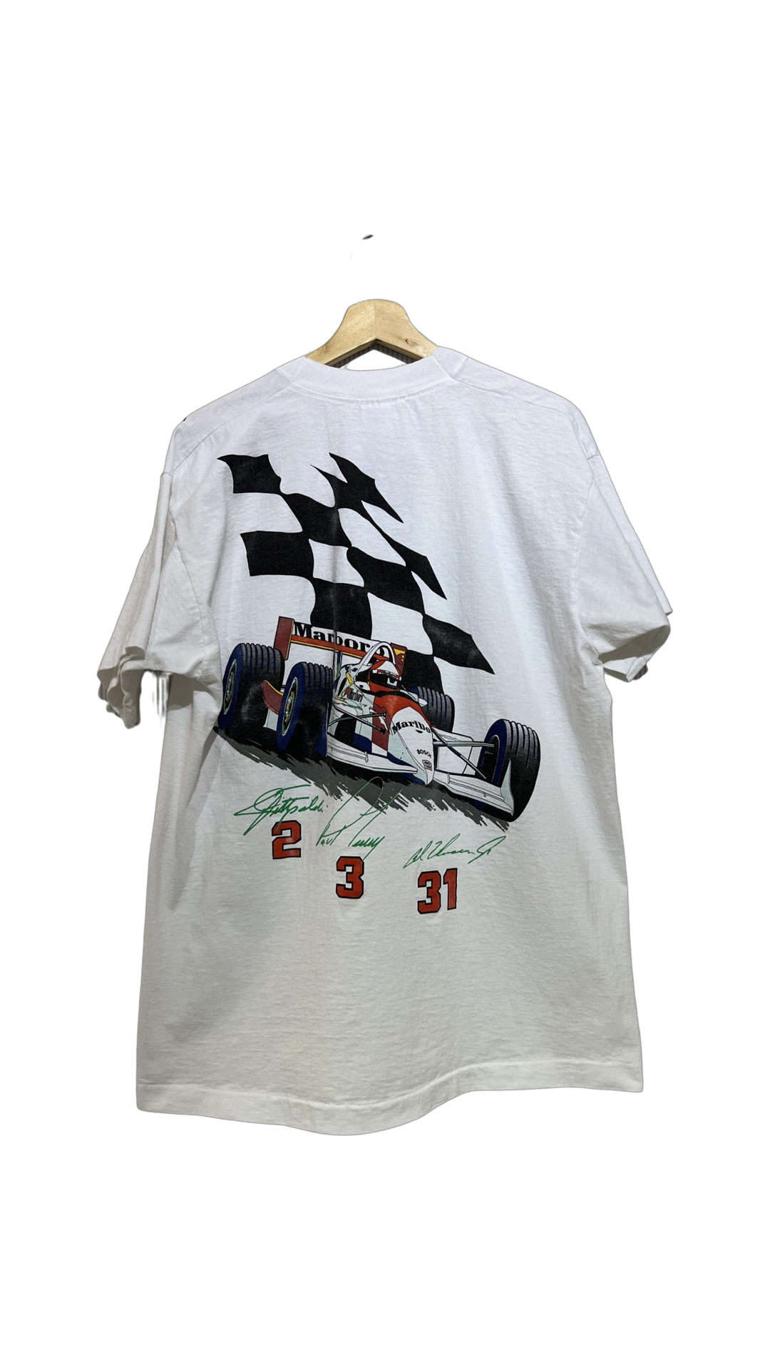 Vintage 90s Marlboro F1 Double Sided Tee