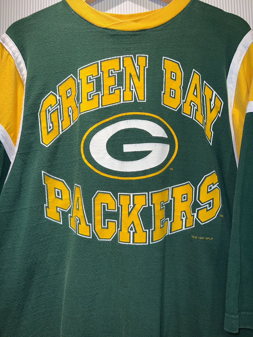 Vintage 1997 Green Bay Packers Practice Tee KIF Vintage