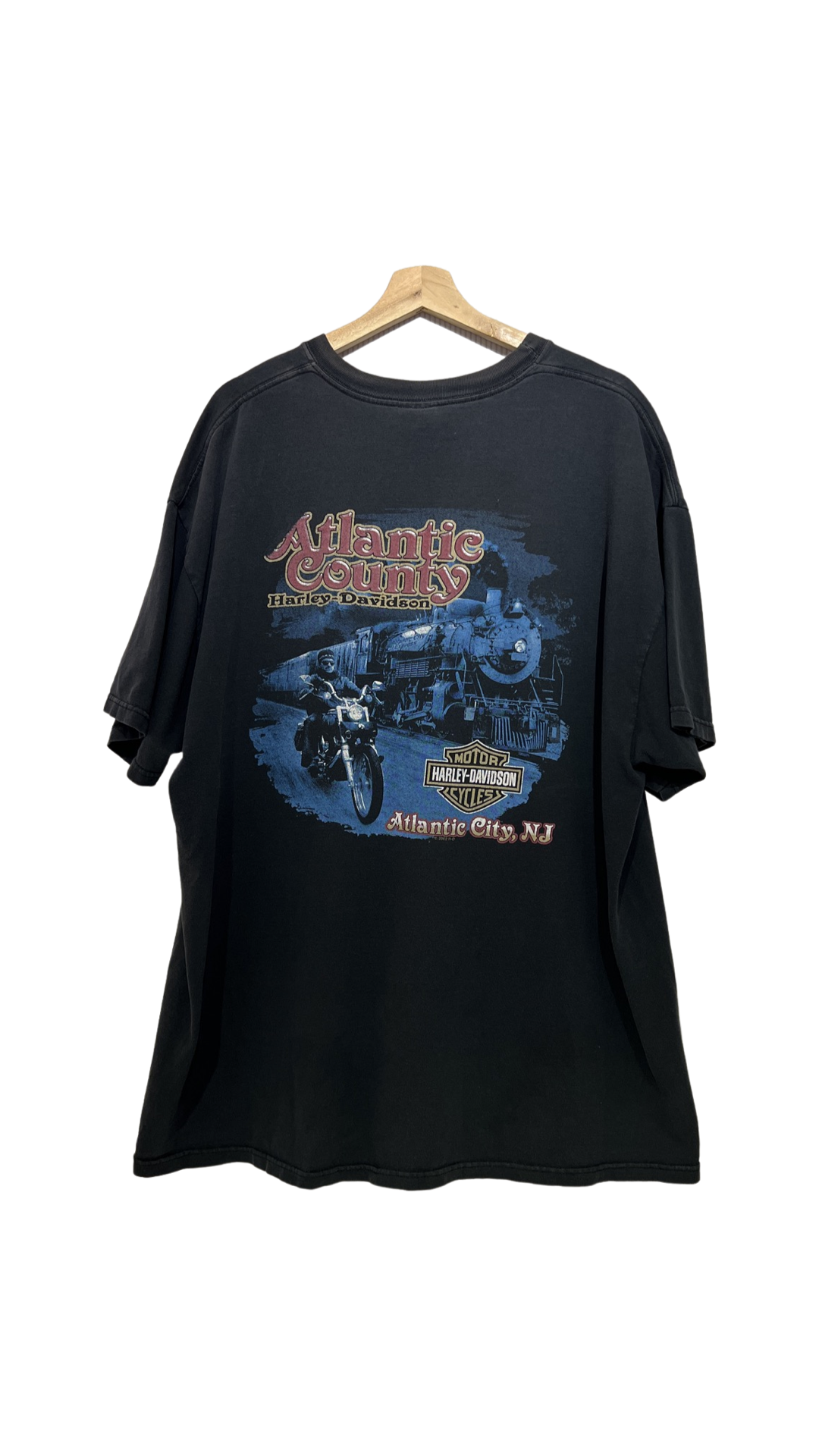 Vintage 2002 Harley Davidson Atlantic City Tee KIF Vintage