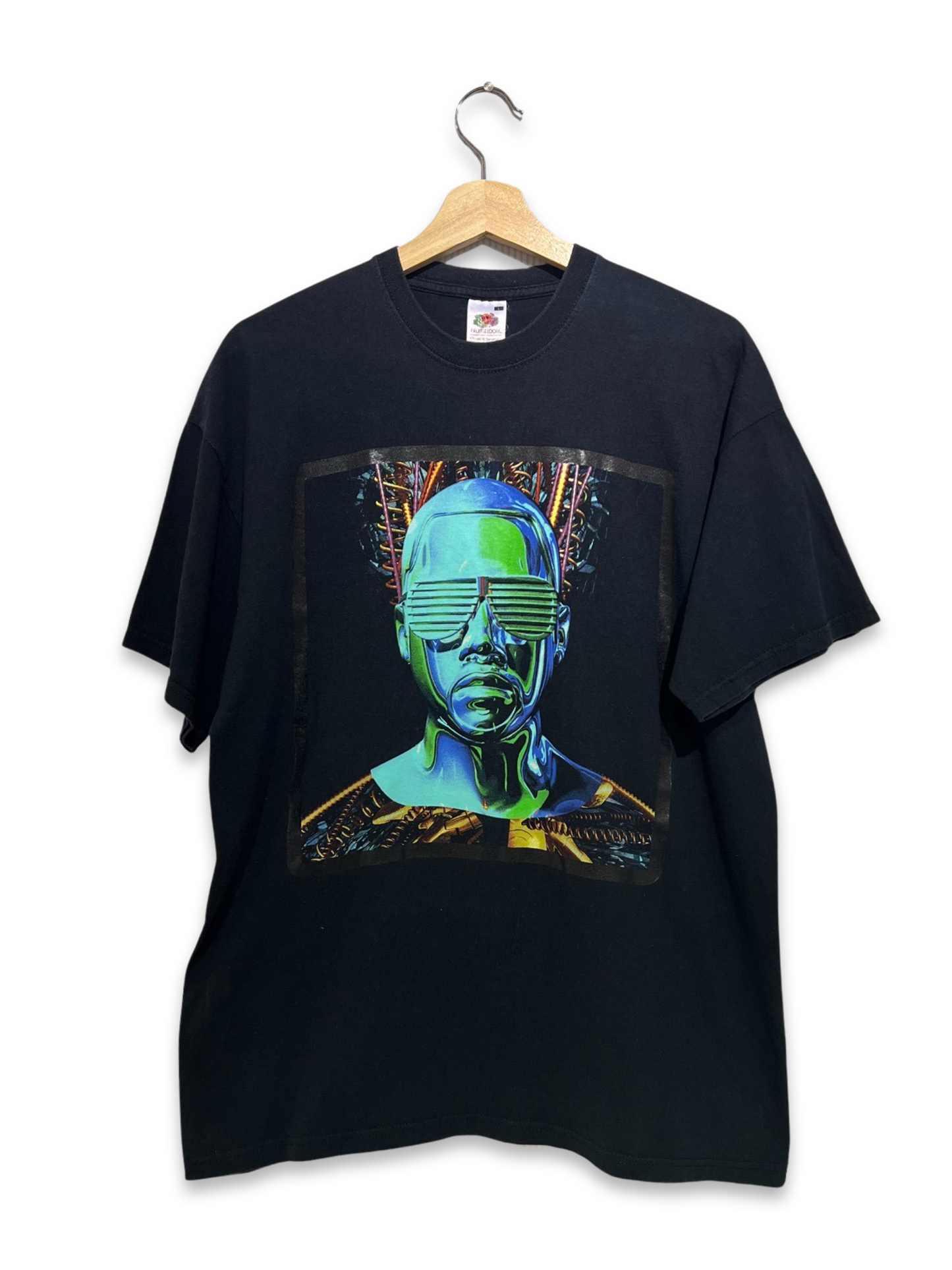 Vintage 2008 EURO Kanye West Glow In The Dark Tour Tee