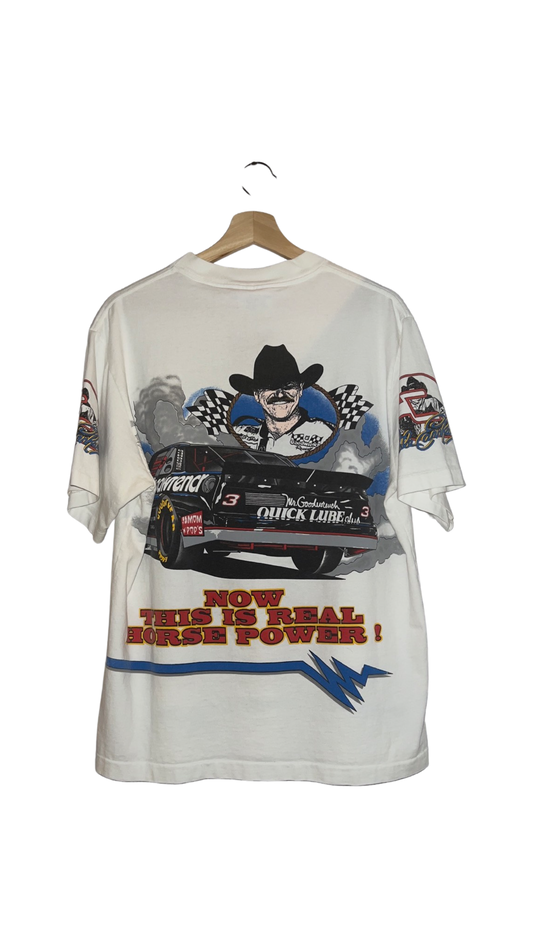 Vintage 1994 Cowboys & Engines Dale Earnhardt Sr Tee