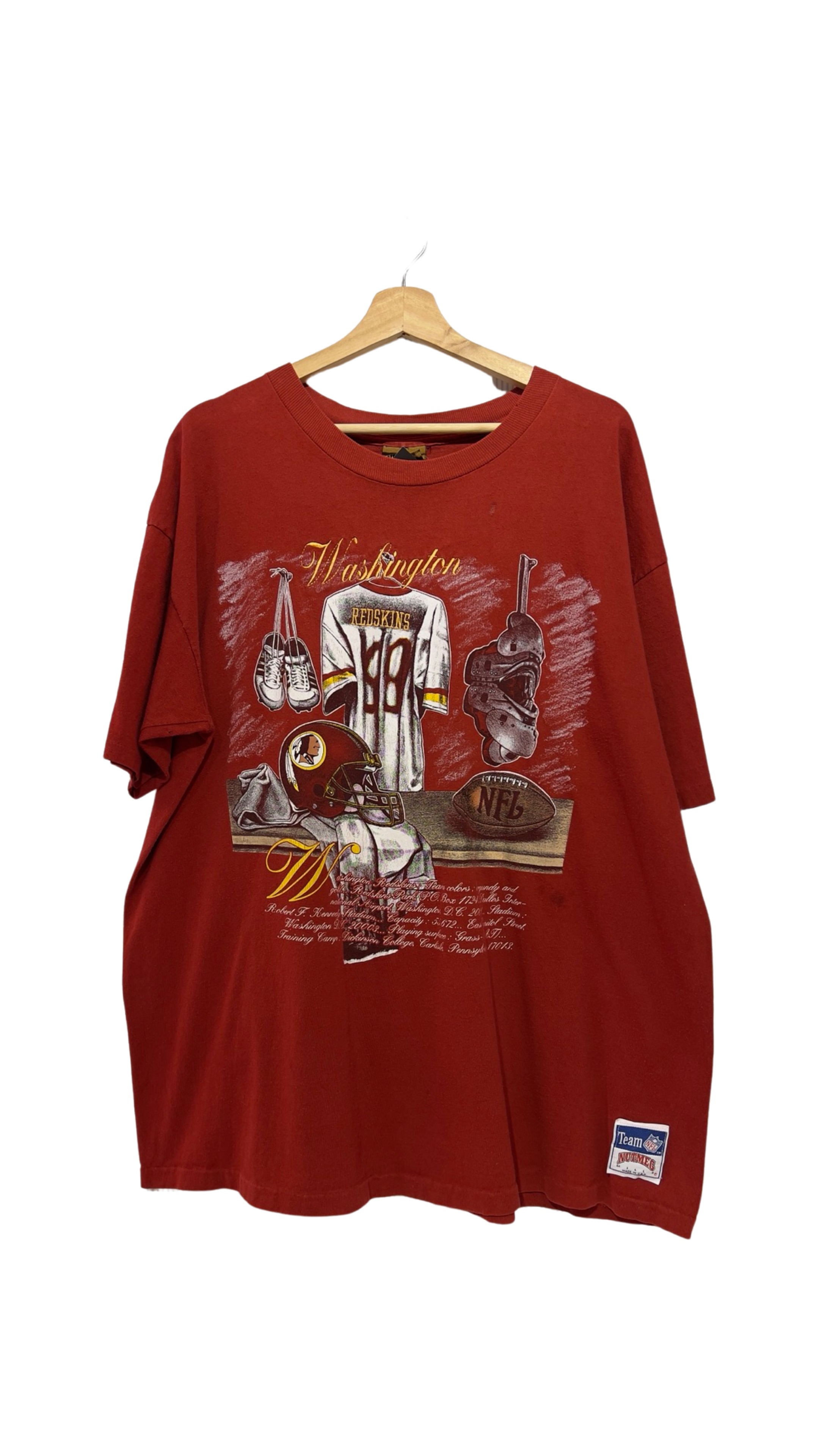 Vintage 90s Washington Redskins Legacy Tee KIF Vintage