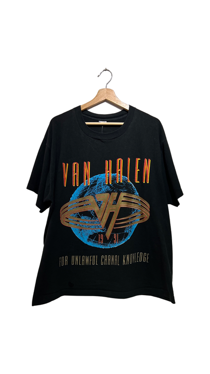 Vintage 1991 Van Halen Unlawful Carnal Knowledge Tour Tee