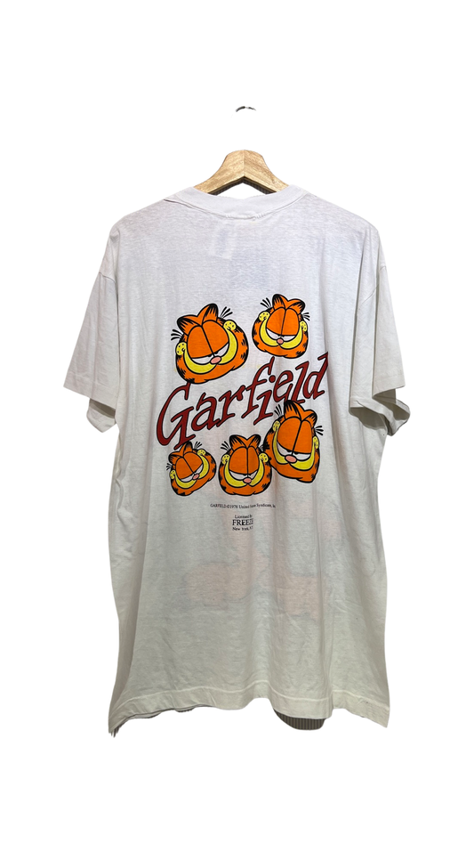 Vintage 90s Garfield Big Print Tee