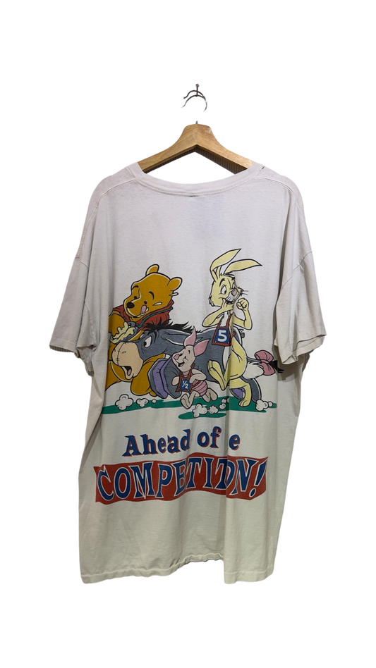Vintage 90s Winnie The Pooh Leaps & Bounds All Over Print Tee