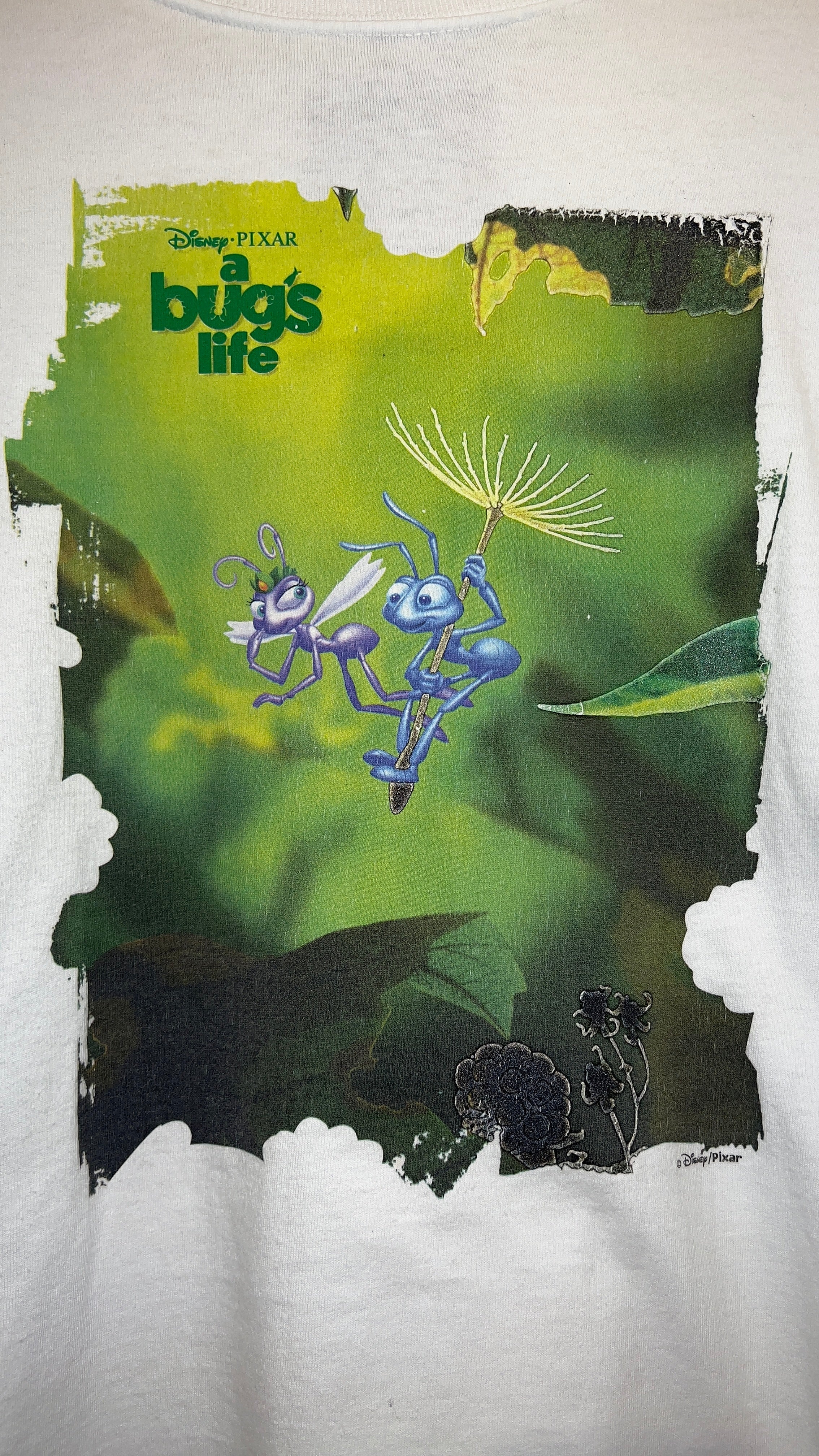 Vintage Rare 1998 Disney's A Bug Life Movie Promo Tee KIF Vintage