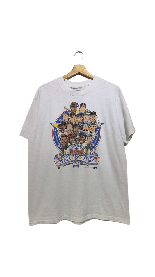Vintage 1989 MLB All Star Games Promo Tee